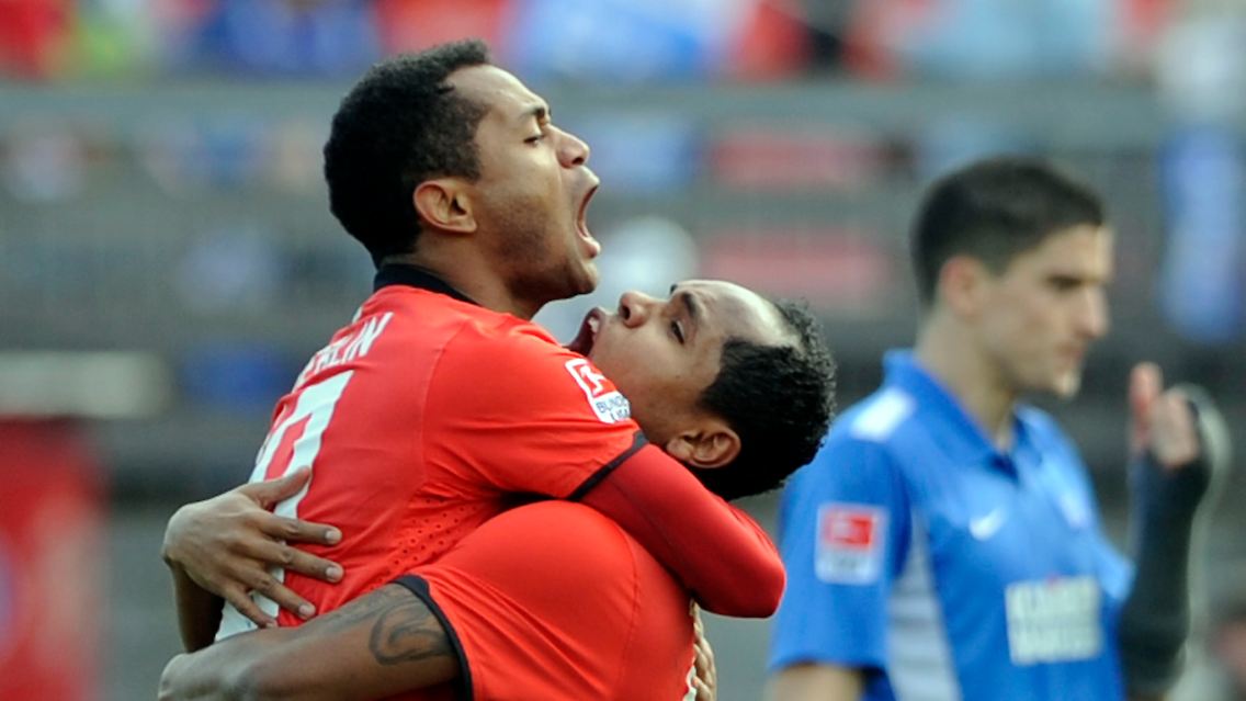 Raffael erzielte in Karlsruhe innerhalb von 19 Minuten einen Hattrick.