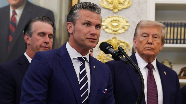 Hegseth unterzeichnete eine entsprechende Anordnung.