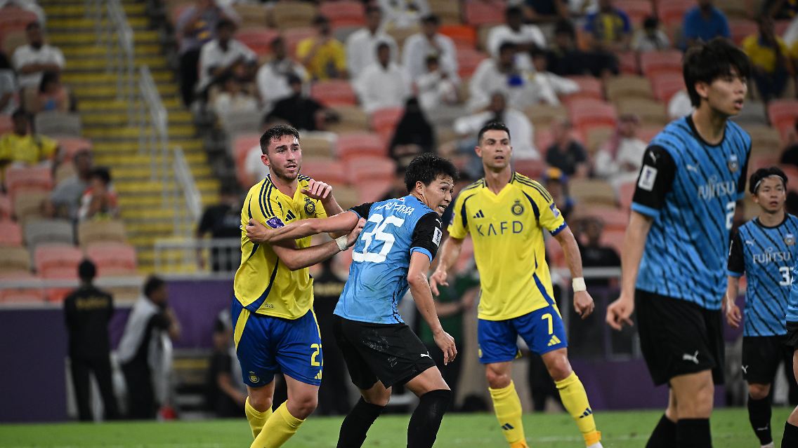 Laporte und Cristiano im Dress von Al-Nassr.