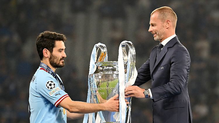 Gündogan holte die erste Champions-League-Trophäe für Manchester City.
