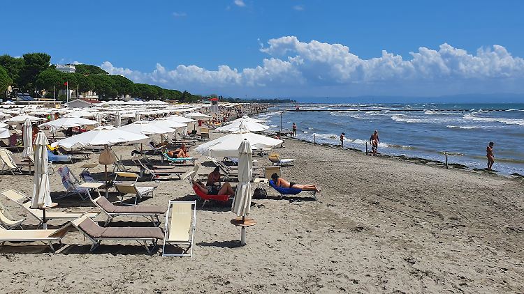 Strand von Grado in Norditalien (Archivbild)