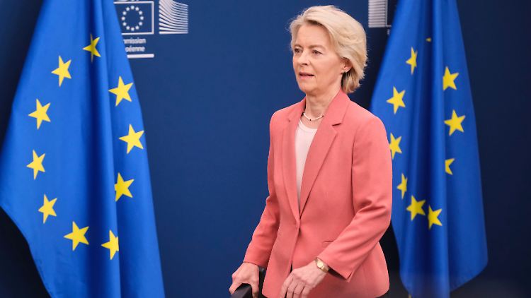 Startet die finale Abstimmungsrunde ein: Ursula von der Leyen.