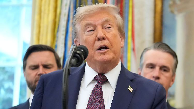 "Ich bin kein Diktator", sagt Trump über sich selbst. (Archivfoto) 