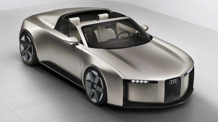 Ein bisschen TT, ein wenig 30er-Jahre-Rennwagen: Audi nimmt beim Zukunfts-Design Bezug auf die Vergangenheit.