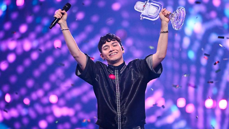 Die Freude über seinen ESC-Sieg war bei JJ in Basel riesig.