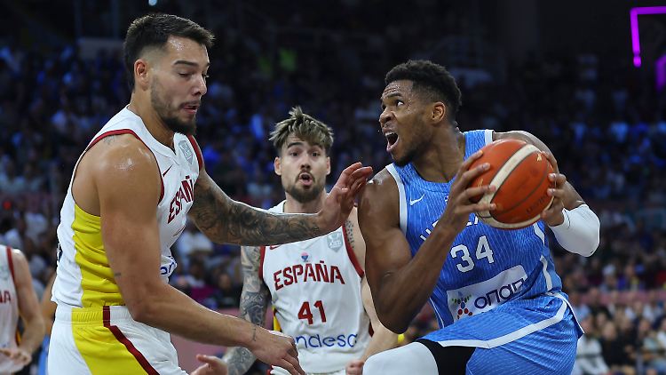 Giannis Antetokounmpo beendete das spanische EM-Turnier.