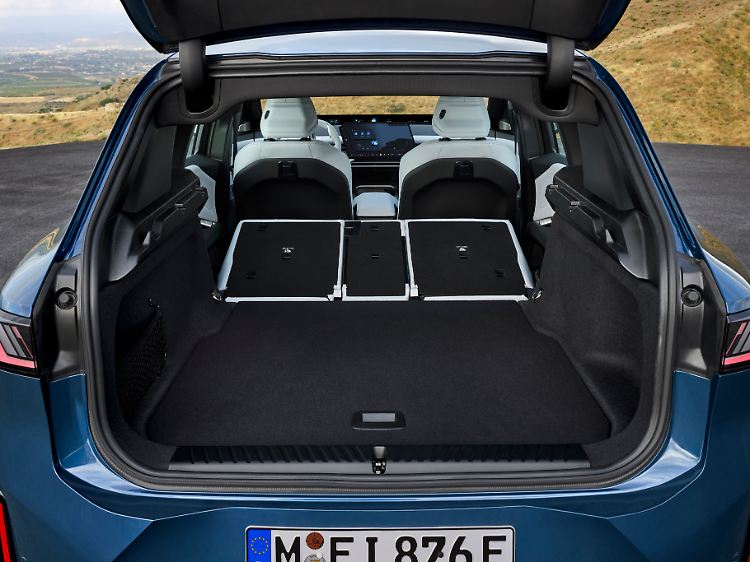 There's plenty of room in the luggage compartment.