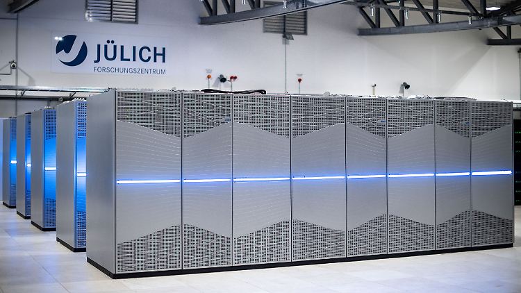 Der erste Exascal-Rechner Europas steht im Forschungszentrum Jülich.