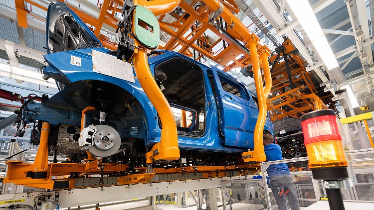 Industrieprodukte "Made in Germany" waren zuletzt weniger gefragt.