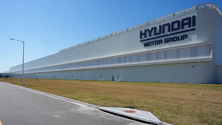 Die Produktion von E-Autos läuft auf dem weitläufigen Hyundai-Gelände im US-Bundesstaat Georgia regulär weiter.