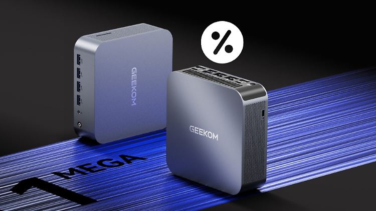 Der Geekom GT1 Mega Mini-PC ist für ntv.de-Leser momentan zum exklusiven Preis erhältlich.