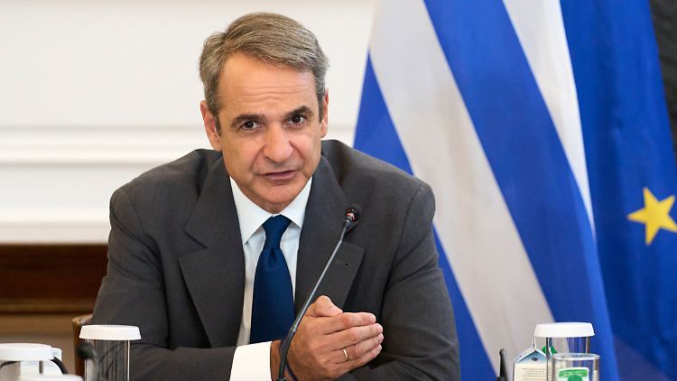 Regierungschef Mitsotakis kämpft mit sinkenden Umfragewerten. 
