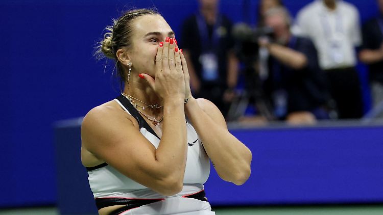 Das gab es schon lange nicht mehr bei den US Open: Aryna Sabalenka siegte das zweite Mal in Folge.