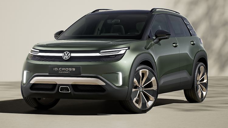 Offiziell ist der VW ID. Cross ein Concept, doch das Design wirkt bereits seriennah.