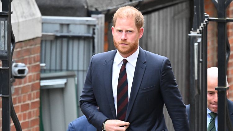Prinz Harry bei seinem letzten London-Besuch im April. 