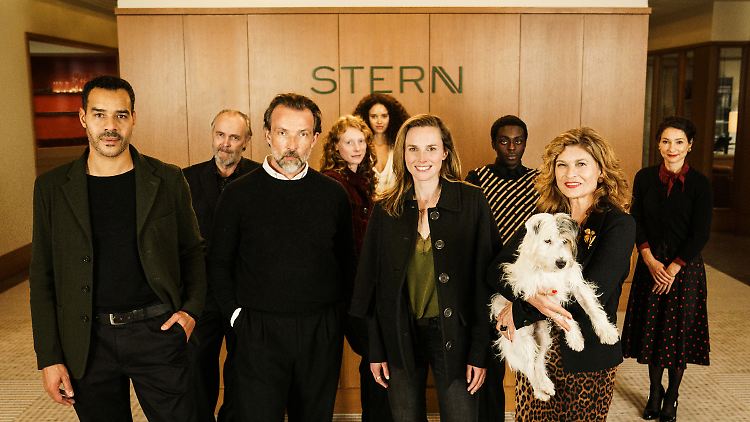 Die Mitarbeiterinnen und Mitarbeiter der Agentur Stern und Hund Werner Herzog.
