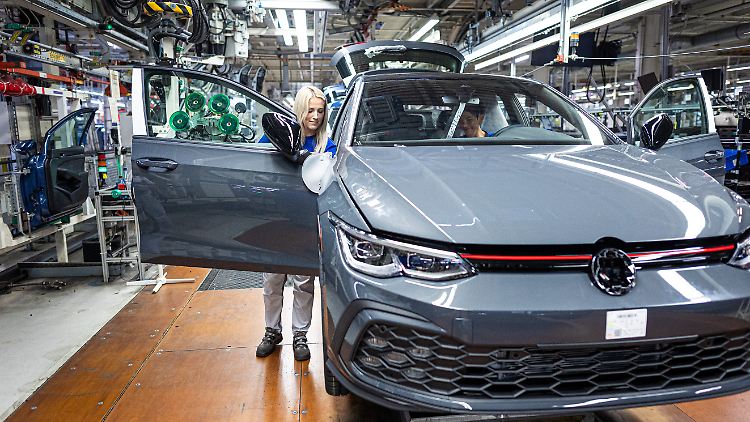 Autos "Made in Germany" waren zuletzt weniger gefragt.