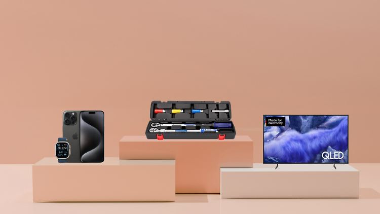 Wir finden täglich die besten Deals für Technik, Werkzeug, Haushaltsgeräte, Tarife & Co.