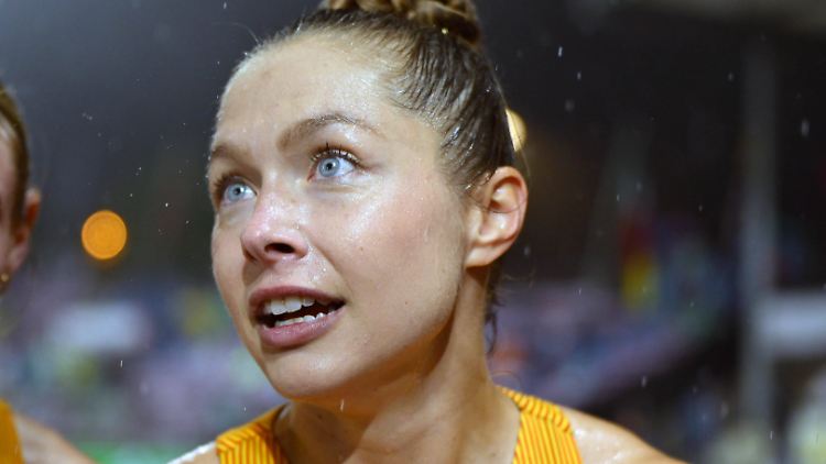 Mit voller Konzentration nach Tokio: Gina Lückenkemper.