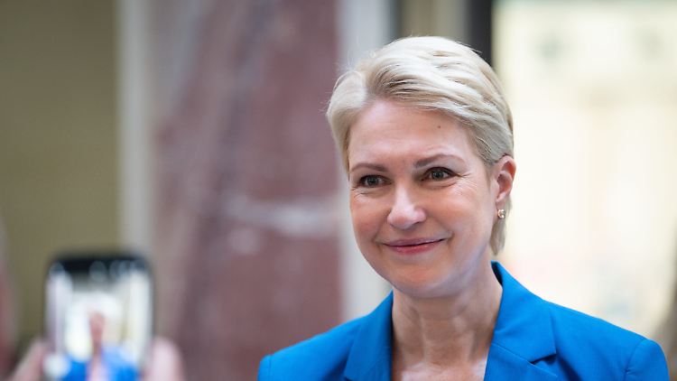 Im hohen Norden hat sie in der Regierung das Sagen: Manuela Schwesig.