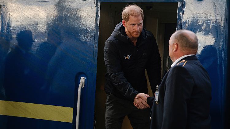 Es ist nicht Prinz Harrys erster Besuch in der Ukraine.