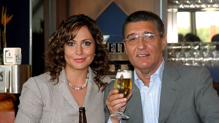 Simone Thomalla und Rudi Assauer waren Werbeikonen.