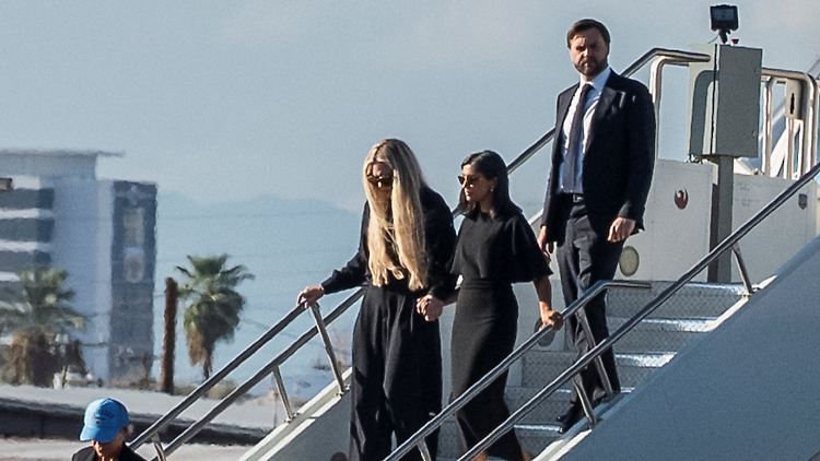 Başkan Yardımcısı Vance ve eşi, Erika Krik'e Utah'tan Arizona'daki evine kadar eşlik etti.
