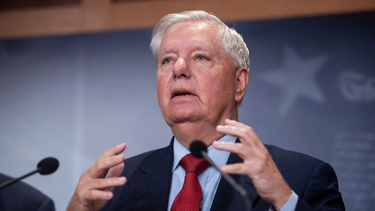 "Die Zeit drängt": US-Senator Graham setzt auch auf die Demokraten.