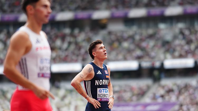 Das einzig Gute: Über 5000 Meter hat Jakob Ingebrigtsen eine weitere Chance bei der WM.