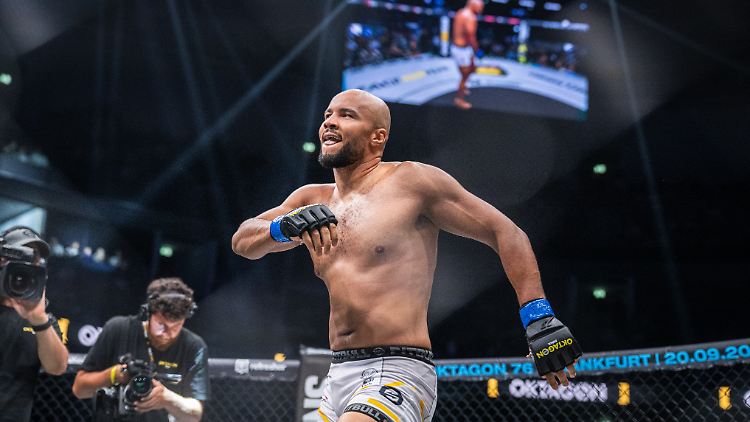 Quissua legte nach seinem Sieg ein kleines Tänzchen hin.