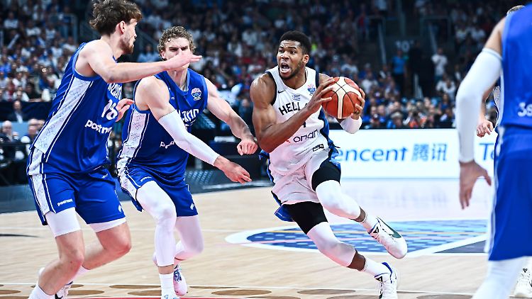 Giannis Antetokounmpo war mal wieder der Sieggarant für Griechenland.