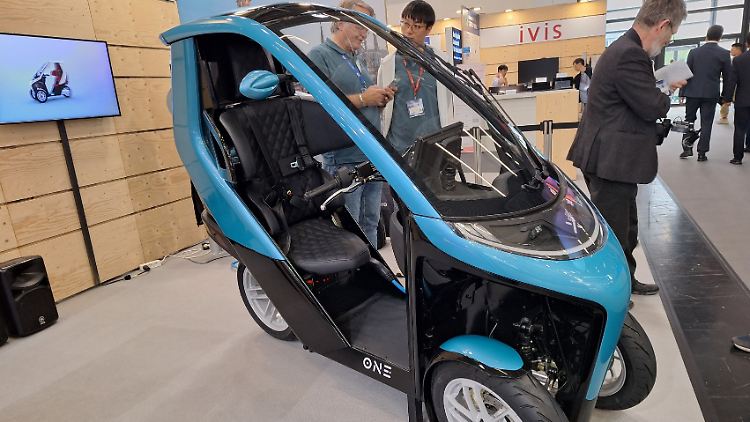 Vollelektrisch: Für den Xyte One stand der BMW-Roller C1 aus dem Jahr 2000 Pate.