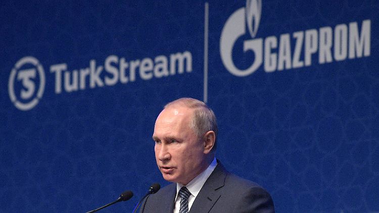 Über die von Putin protegierte TurkStream-Pipeline  beziehen manche EU-Länder wie Ungarn oder Bulgarien weiter ihr Gas. 