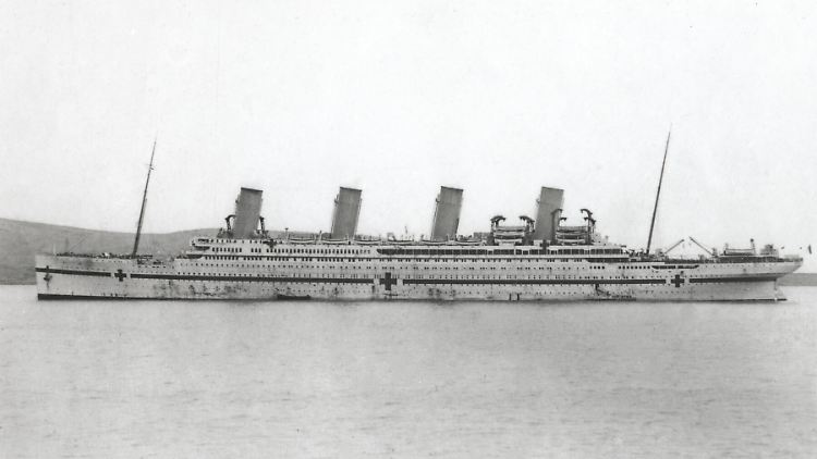 Die "Britannic" lief am 26. Februar 1914 vom Stapel.