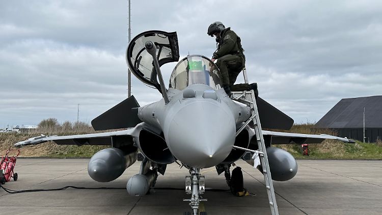 Eine französische Rafale war am ersten Einsatz von Eastern Sentry beteiligt. (Archivbild)