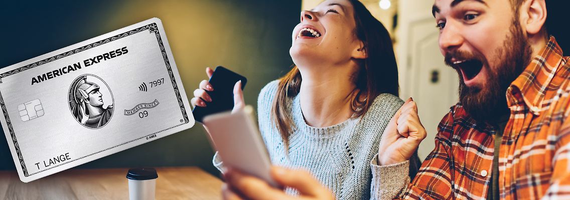 Die American Express Platinum Card gibt es jetzt mit Rekord-Bonus für Neukunden.