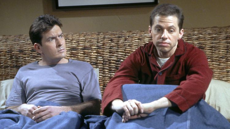 Machten zusammen den Erfolg von "Two and a Half Men" aus: Charlie Sheen (l.) und Jon Cryer.