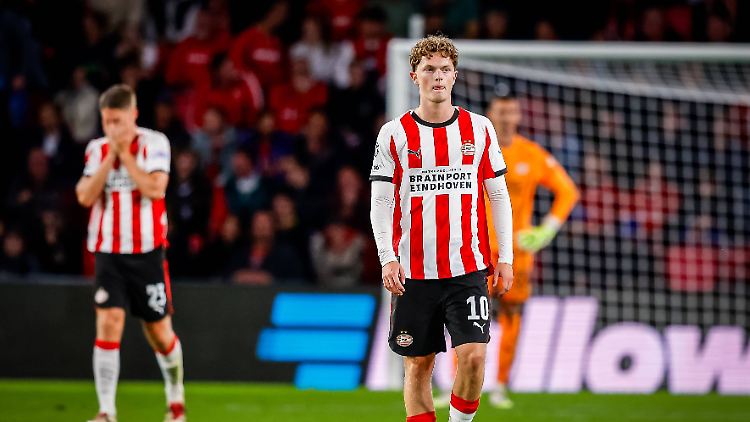 Paul Wanner erlebt mit der PSV einen veritablen Fehlstart in die Champions League.