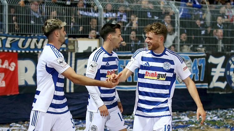 Der MSV Duisburg ist derzeit unschlagbar.