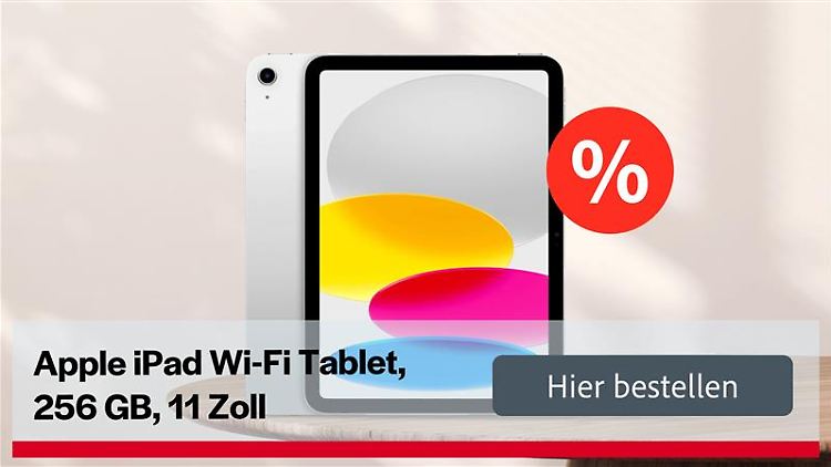 Mit XL-Speicher zum Rekordpreis: das Apple iPad der elften Generation.