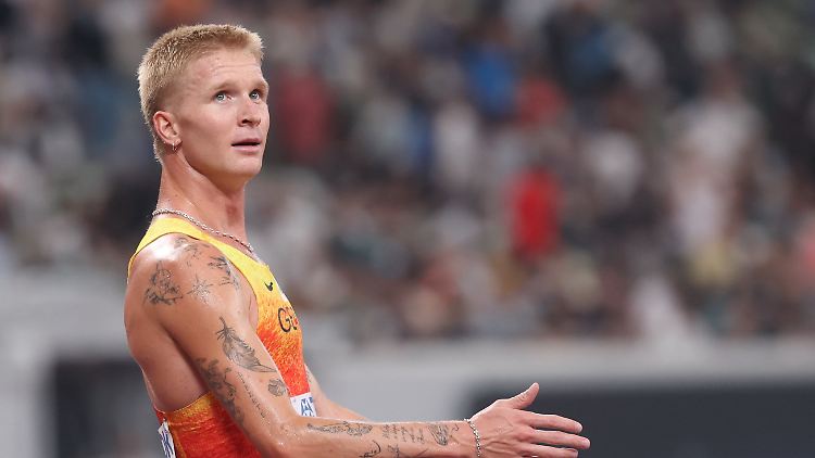 Robert Farken wurde starker Sechster über 1500 Meter im WM-Finale.