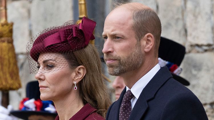 Wenn alle hinsehen, bewahren sie natürlich die Contenance: Prinz William und Prinzessin Kate. 