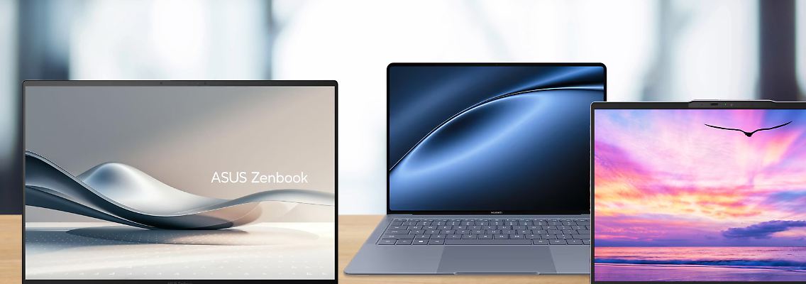 Schlanker Laptop gesucht – aber es soll kein Macbook sein? Wir zeigen drei passende Windows-Alternativen.