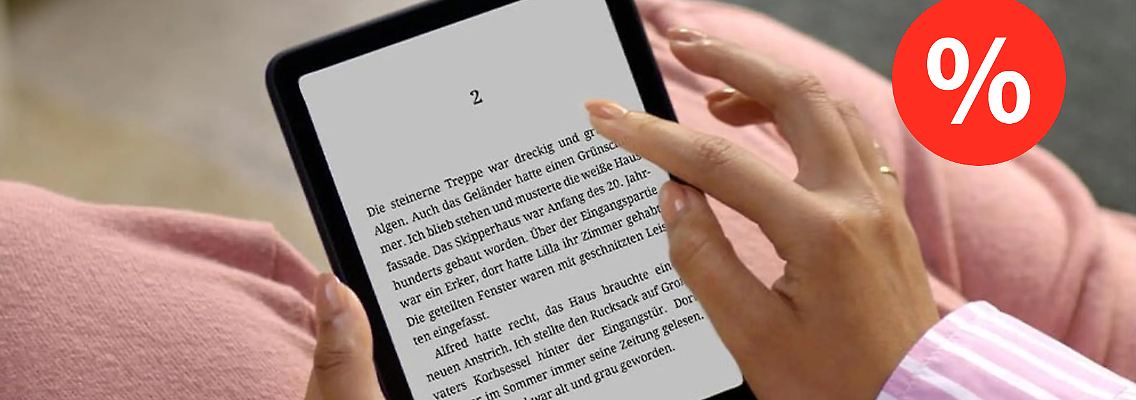 Bei Tink gibt es den E-Book-Reader Kindle Paperwhite derzeit zum Bestpreis.