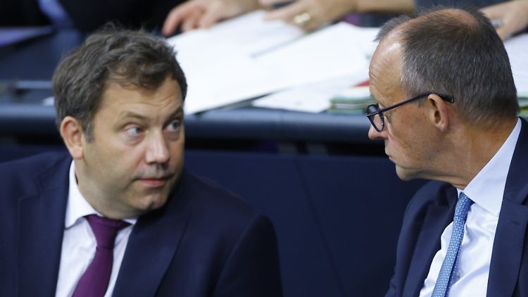 Finanzminister Klingbeil hat den ersten Haushalt der Merz-Regierung aufgestellt.