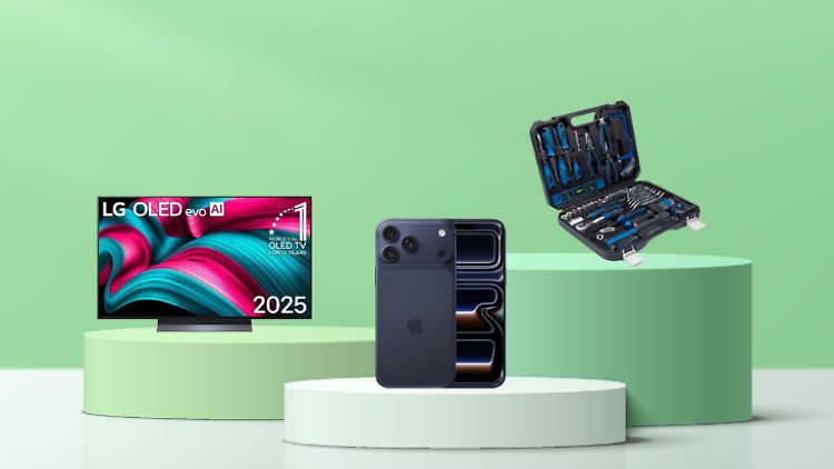 Wir finden täglich die besten Deals für Technik, Werkzeug, Haushaltsgeräte, Tarife & Co.