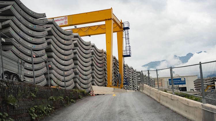 Am Ende werden 230 Kilometer Tunnel gegraben worden sein.
