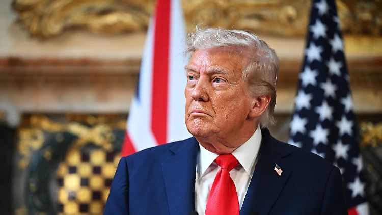 "Er hat mich wirklich hängenlassen", sagt Trump mit Blick auf Putin.  