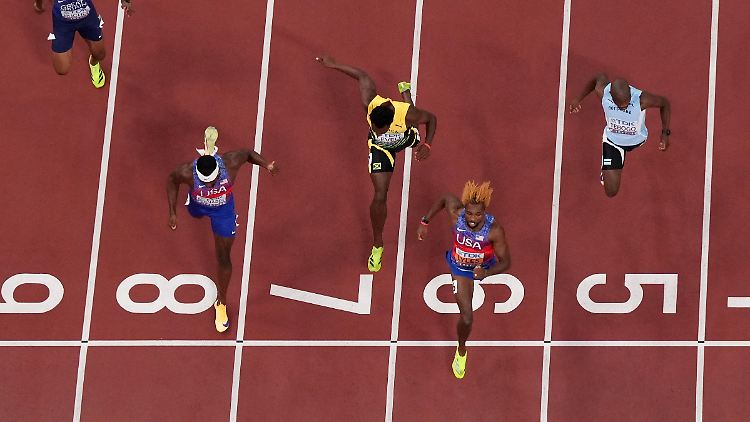 Knappes Ding für Noah Lyles.