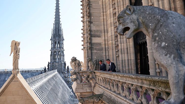 Die Türme der Notre Dame sind ab Samstag wieder für Touristen zugänglich. 